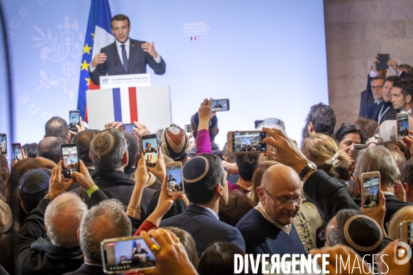 Emmanuel Macron à Jerusalem, Israel et Palestine