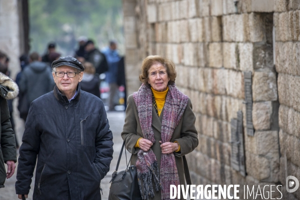 Emmanuel Macron à Jerusalem, Israel et Palestine