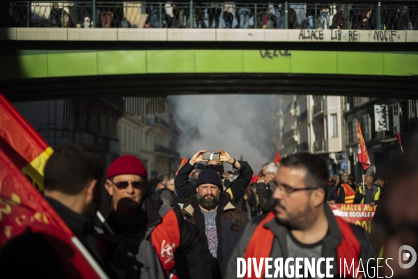 Manifestation Contre les retraites