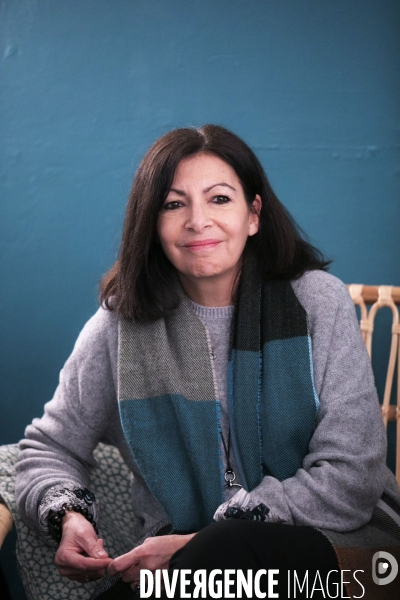 Conférence de presse solidarité d Anne HIDALGO