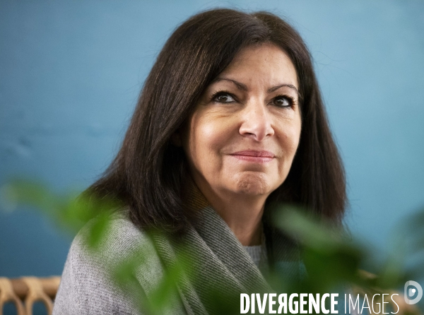 Conférence de presse solidarité d Anne HIDALGO