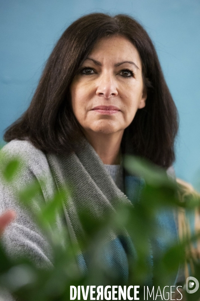 Conférence de presse solidarité d Anne HIDALGO