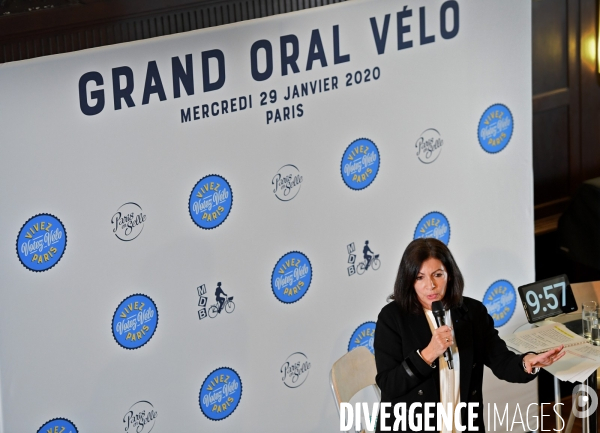 Elections municipales de paris / Le Grand Oral du Vélo