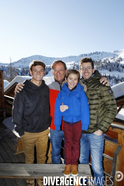 Famille Pernaut. Trois générations.