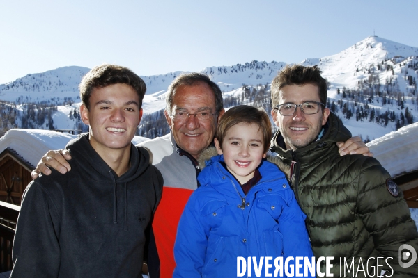 Famille Pernaut. Trois générations.