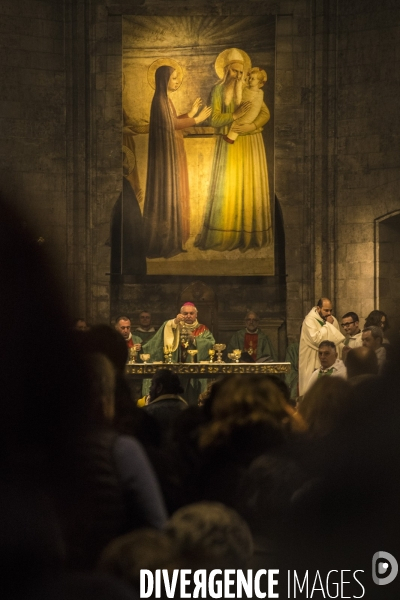 Fêtes de la Chandeleur à l abbaye de Saint-Victor à Marseille