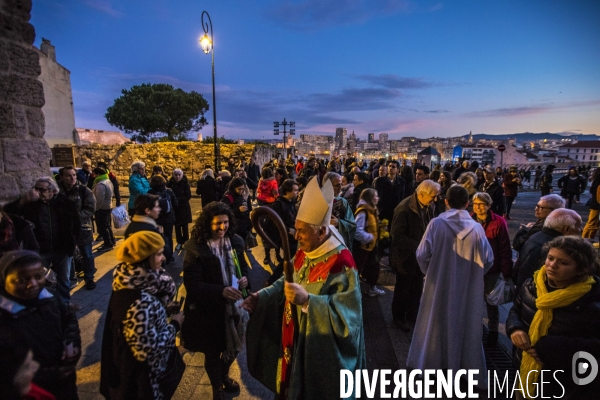 Fêtes de la Chandeleur à l abbaye de Saint-Victor à Marseille