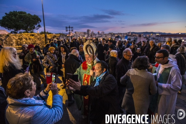 Fêtes de la Chandeleur à l abbaye de Saint-Victor à Marseille