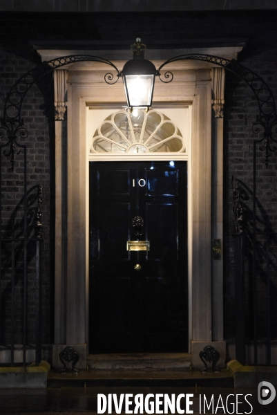 Jour de Brexit au 10 Downing Street.