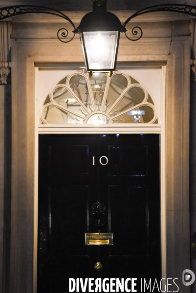 Jour de Brexit au 10 Downing Street.
