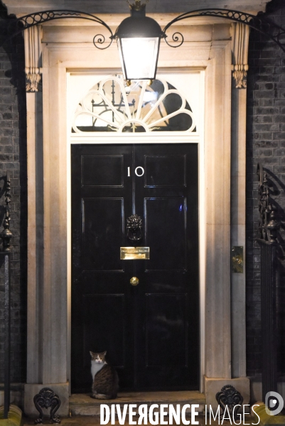 Jour de Brexit au 10 Downing Street.