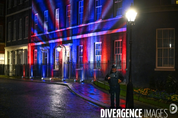 Jour de Brexit au 10 Downing Street.