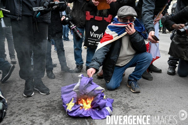 Jour de Brexit à Londres