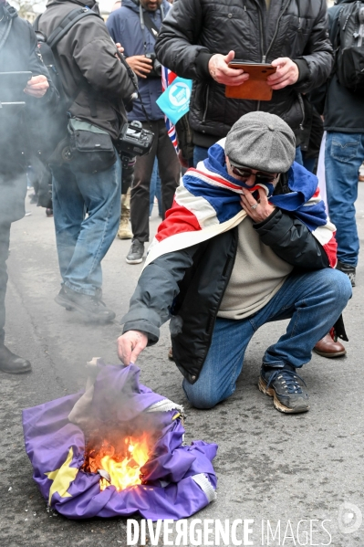 Jour de Brexit à Londres