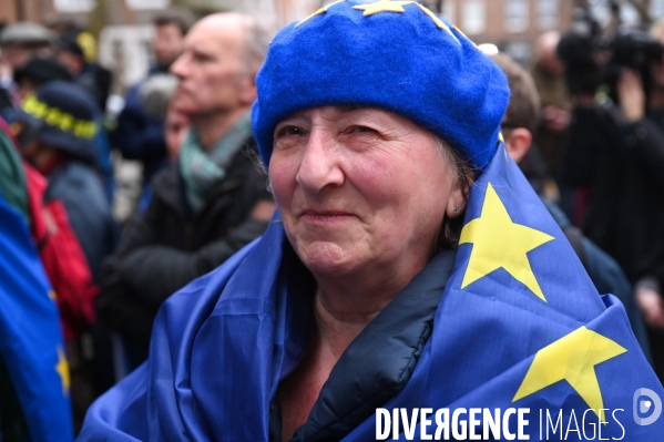 Jour de Brexit à Londres