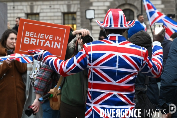 Jour de Brexit à Londres