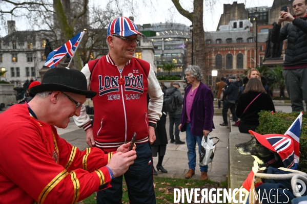 Jour de Brexit à Londres