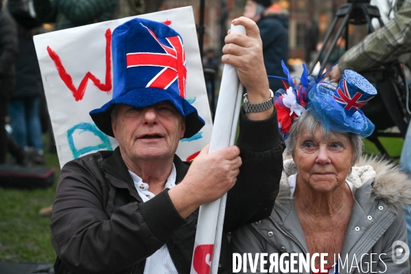 Jour de Brexit à Londres