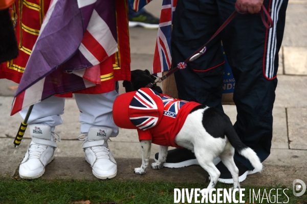 Jour de Brexit à Londres