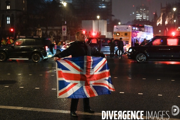 Jour de Brexit à Londres