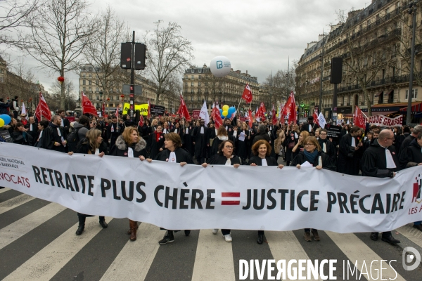 Manifestation du Collectif SOS Retraites