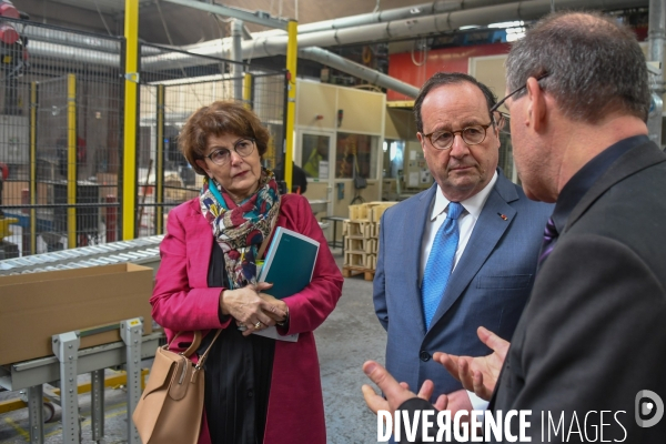 François Hollande en terre ardèchoise