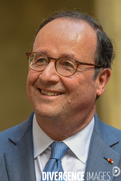 François Hollande en terre ardèchoise