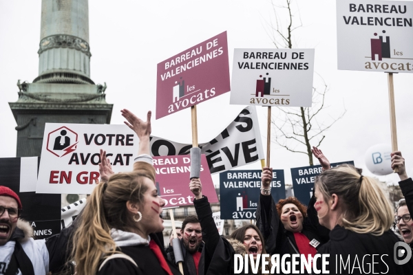 Manifestation des avocats