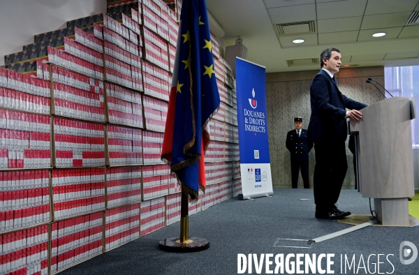Gérald DARMANIN lutte contre la contrebande de tabac