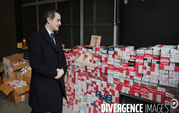 Gérald DARMANIN lutte contre la contrebande de tabac