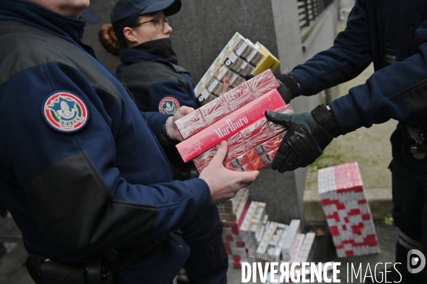 Lutte contre la contrebande de tabac