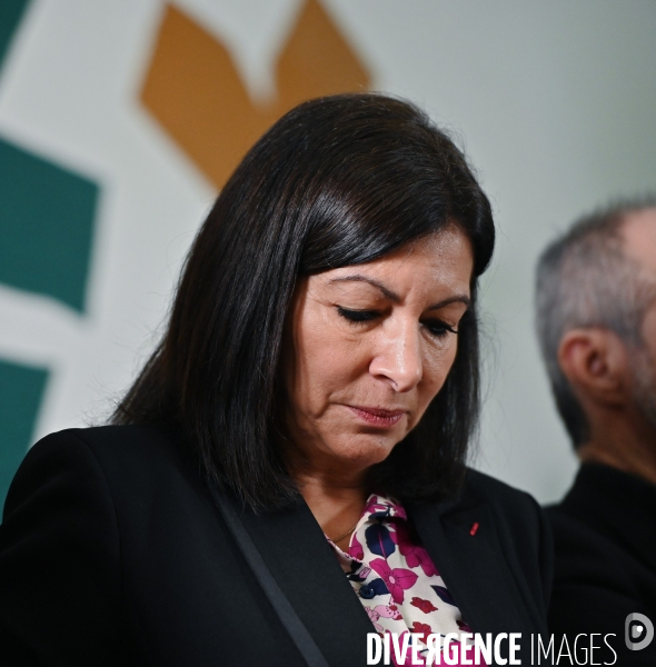 Anne Hidalgo présente son projet pour paris