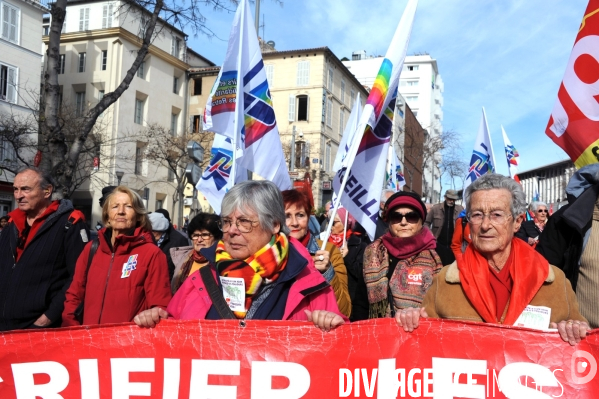 Manif Unitaire du 06 02 2020