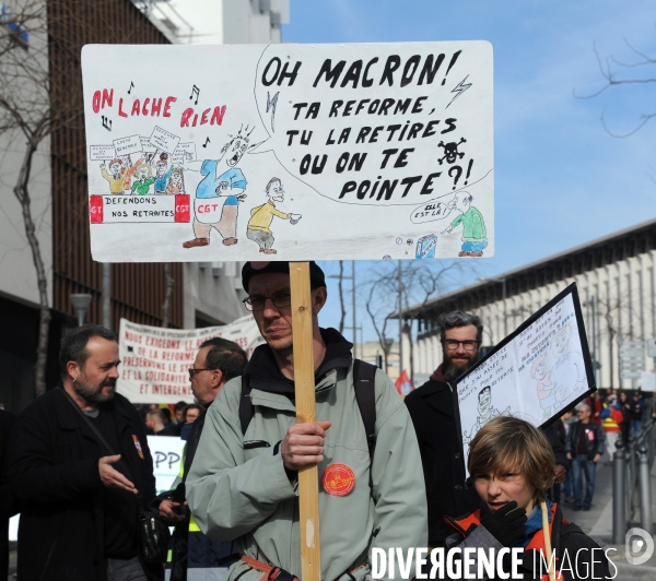 Manif Unitaire du 06 02 2020