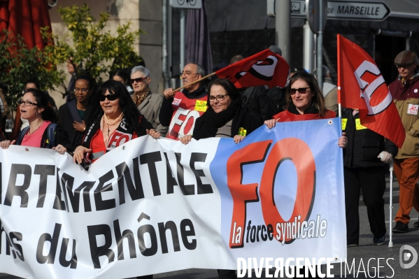 Manif Unitaire du 06 02 2020