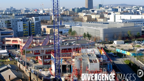 Le campus Condorcet Paris-Nord et ses alentours