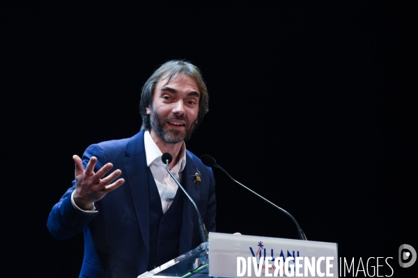 Cédric Villani au Trianon. Elections municipales