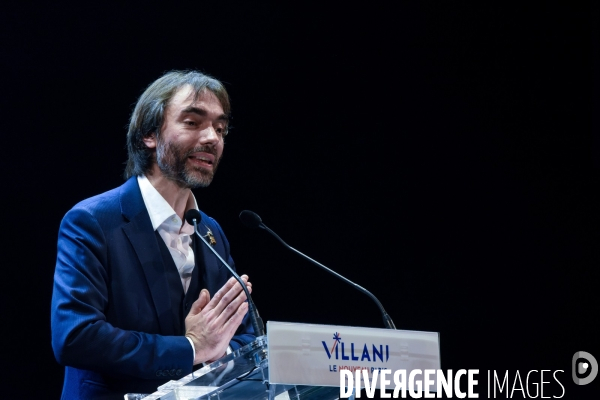 Cédric Villani au Trianon. Elections municipales