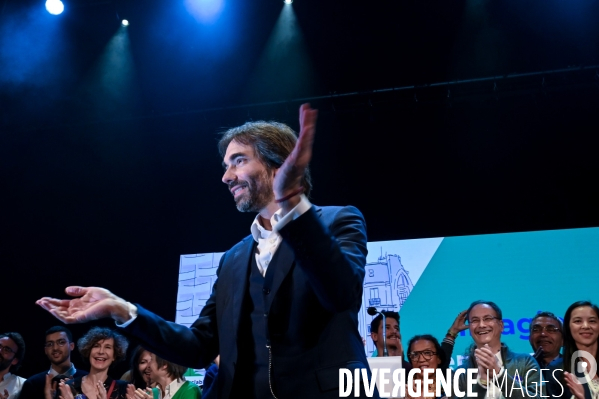 Cédric Villani au Trianon. Elections municipales