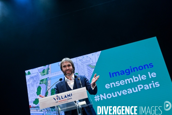 Cédric Villani au Trianon. Elections municipales