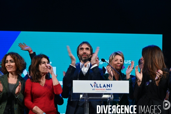 Cédric Villani au Trianon. Elections municipales