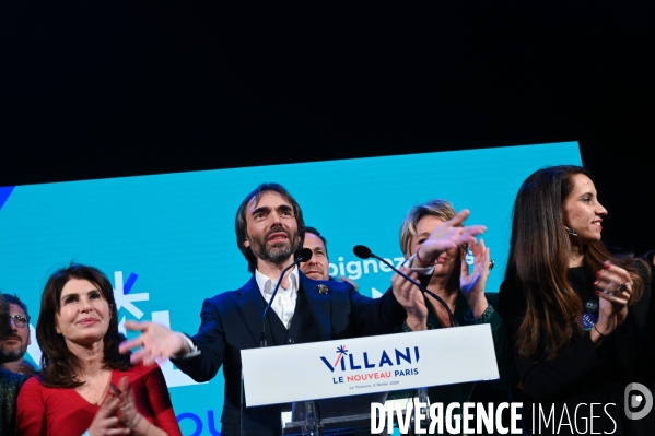 Cédric Villani au Trianon. Elections municipales