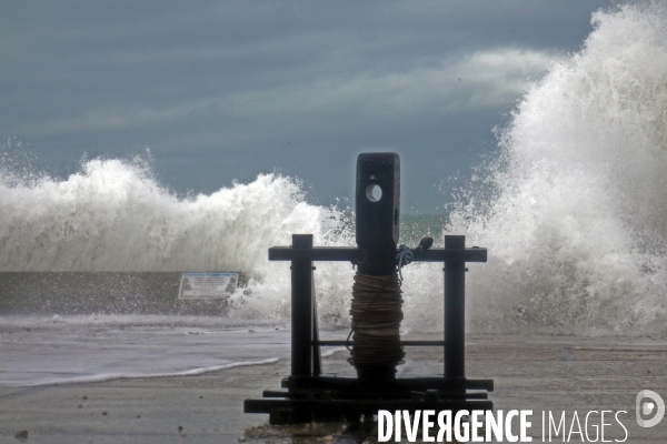 Tempête Ciara sur le côte d Albâtre