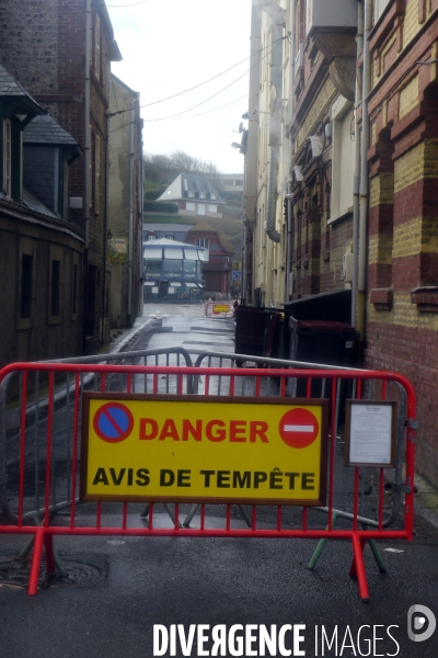 Tempête Ciara sur le côte d Albâtre