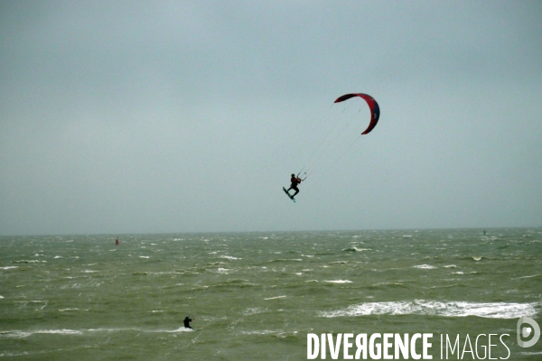 Tempête Ciara sur le côte d Albâtre