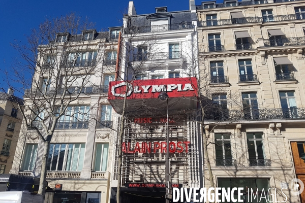 Alain Prost à l Olympia.