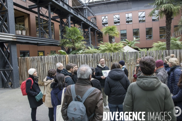 Visite de l ecoquartier des Docks de Saint-Ouen