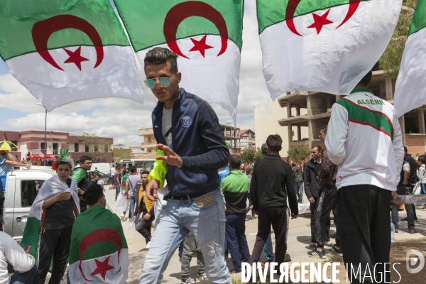 ALGÉRIE - Manifestation du Vendredi à Bordj Bou Arréridj