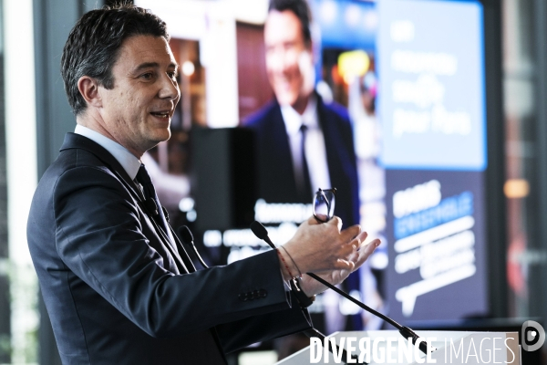 Benjamin GRIVEAUX dévoile son programme pour les municipales à Paris.