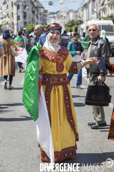 ALGÉRIE - Manifestation étudiante à Alger